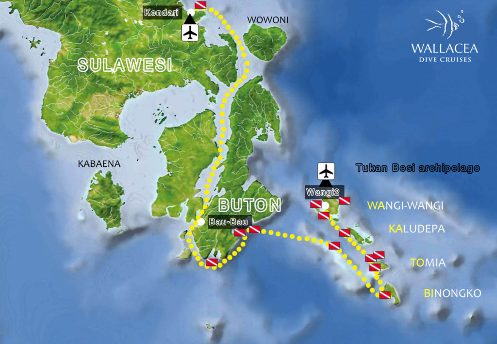 Wakatobi Map